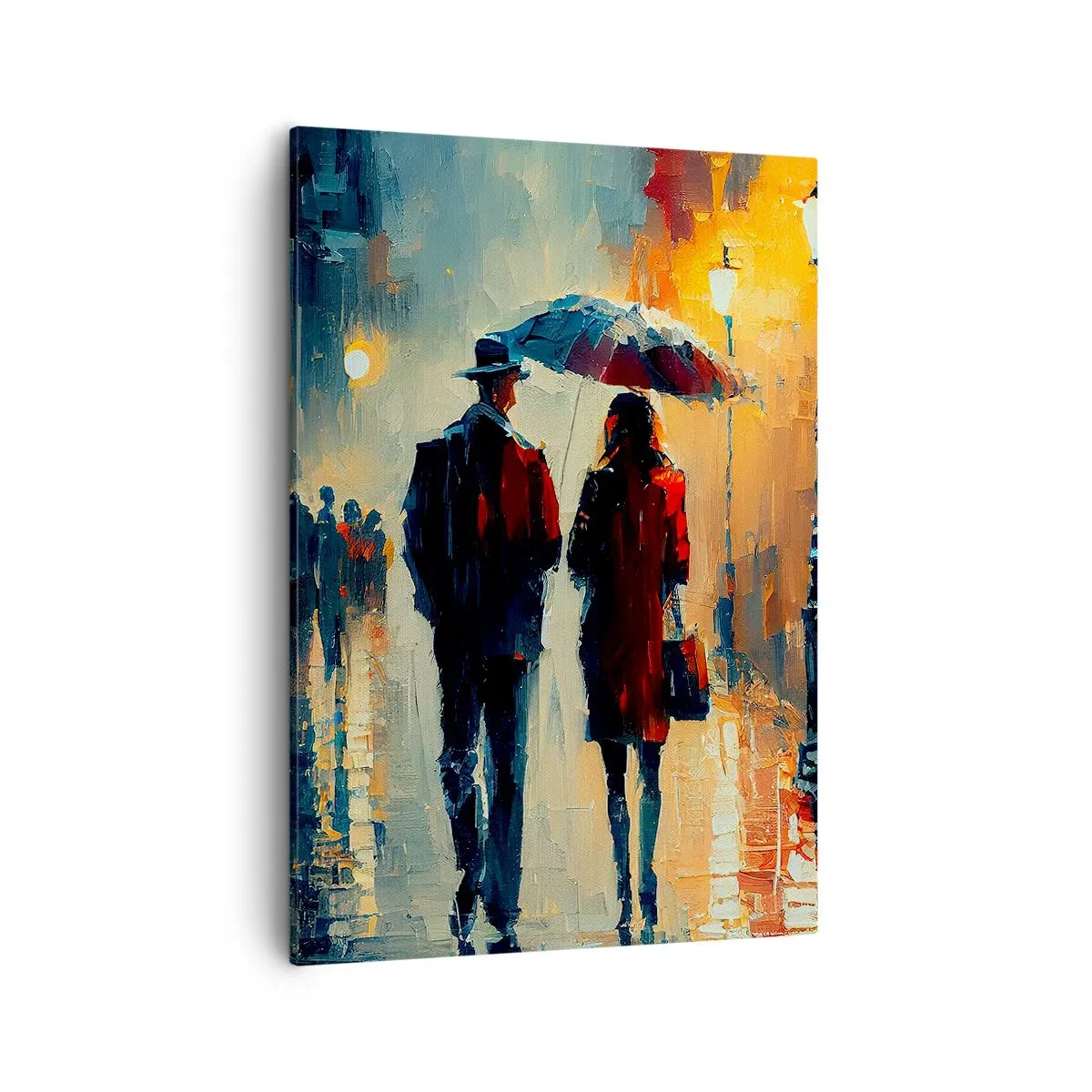 Canvas picture - Urban Love Story - 50x70 cm
