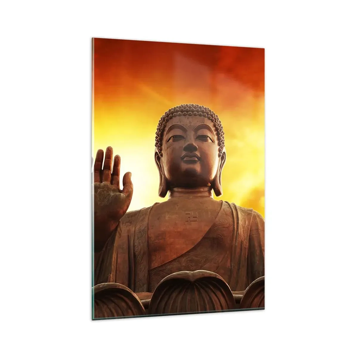 Glass picture - Peace of the World - 80x120 cm