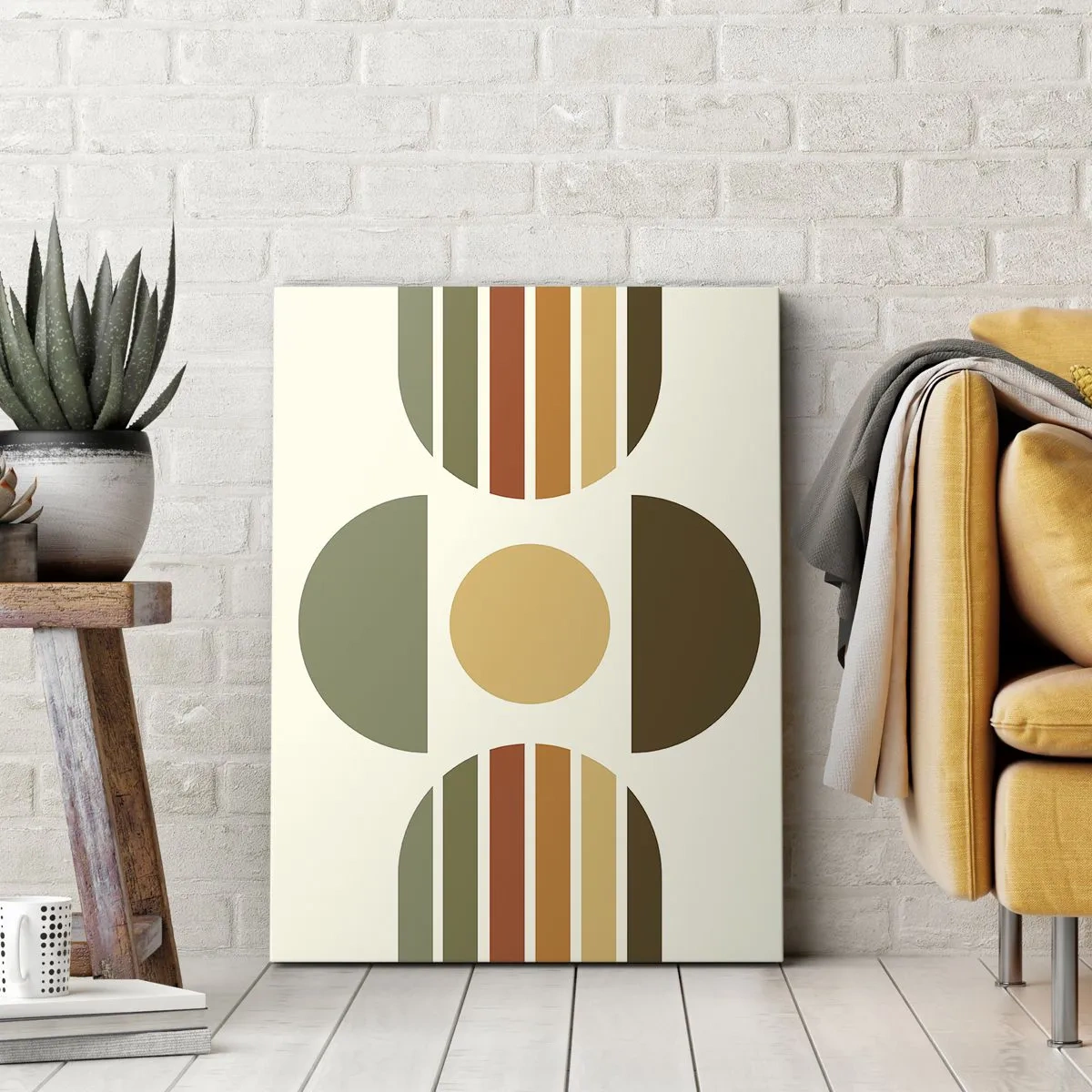 Canvas picture - In the Colours of Soli - 55x100 cm