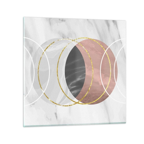 Glass picture - Music of the Spheres - 70x70 cm