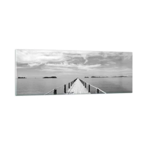 Glass picture - Maybe a Trip… - 90x30 cm