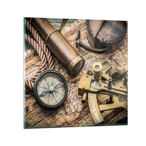 Glass picture - Show the Way - 70x70 cm