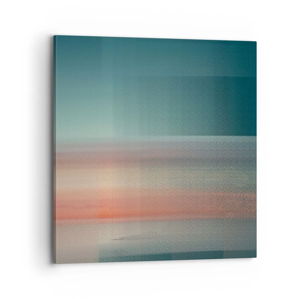 Canvas picture - Abstract: Light Waves - 70x70 cm