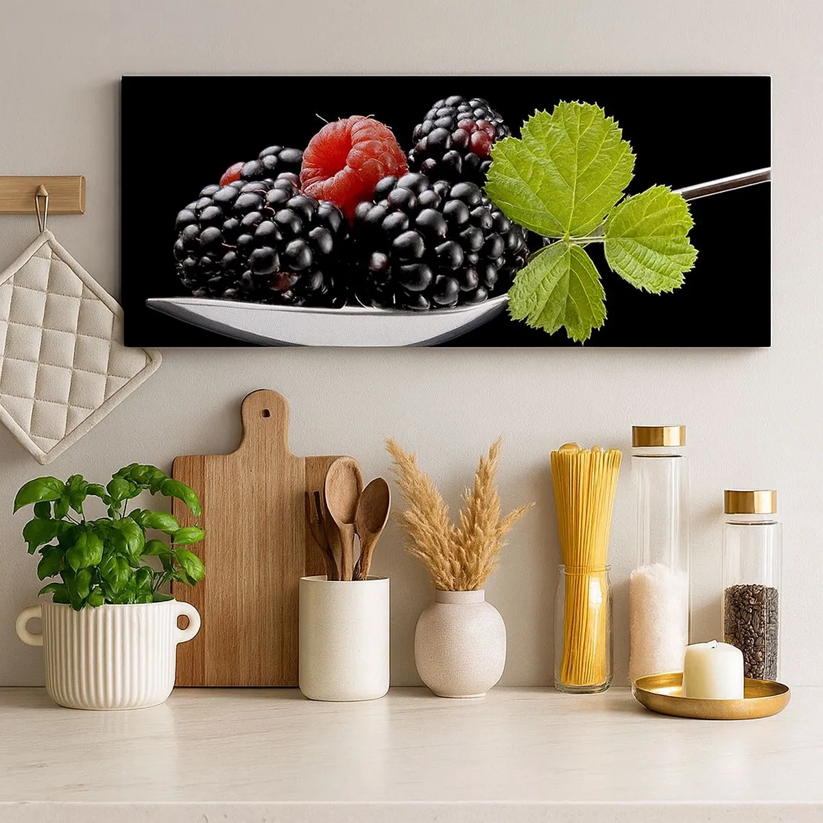 Canvas picture - Taste of Freshness - 100x40 cm