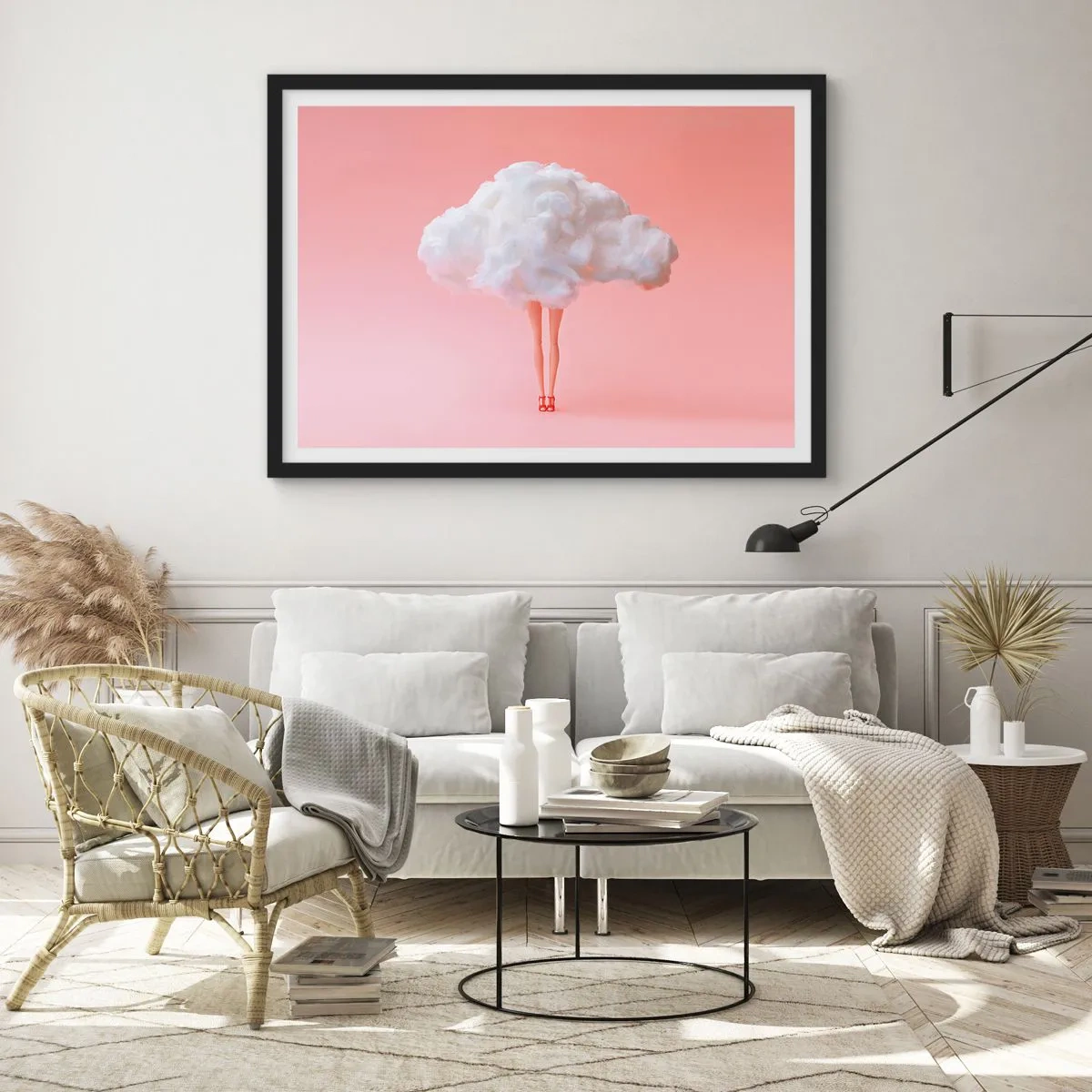 Poster in black frame - Sweet Promise - 70x50 cm