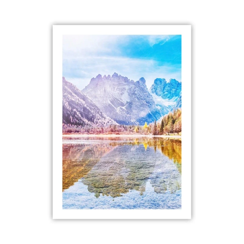 Poster - It's Autumn in the Mountains - 50x70 cm