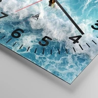 Clock face with numbers