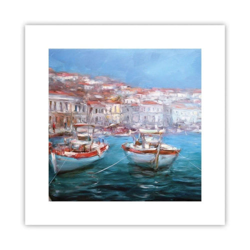 Poster - Italian Bay - 30x30 cm