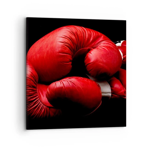 Canvas picture - Fight Emotions Are Behind Us - 70x70 cm