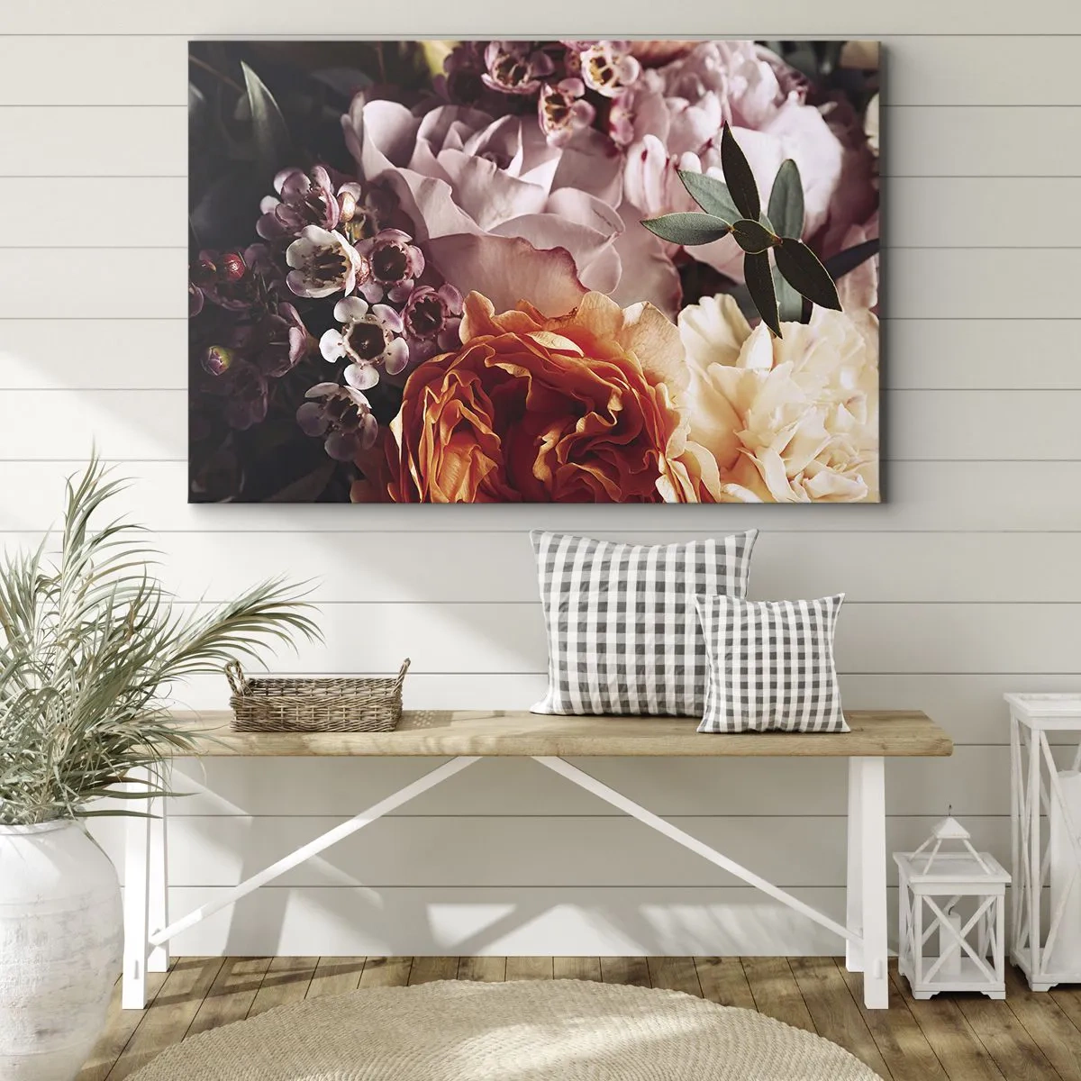 Canvas picture - Wrapped by Beauty - 120x80 cm