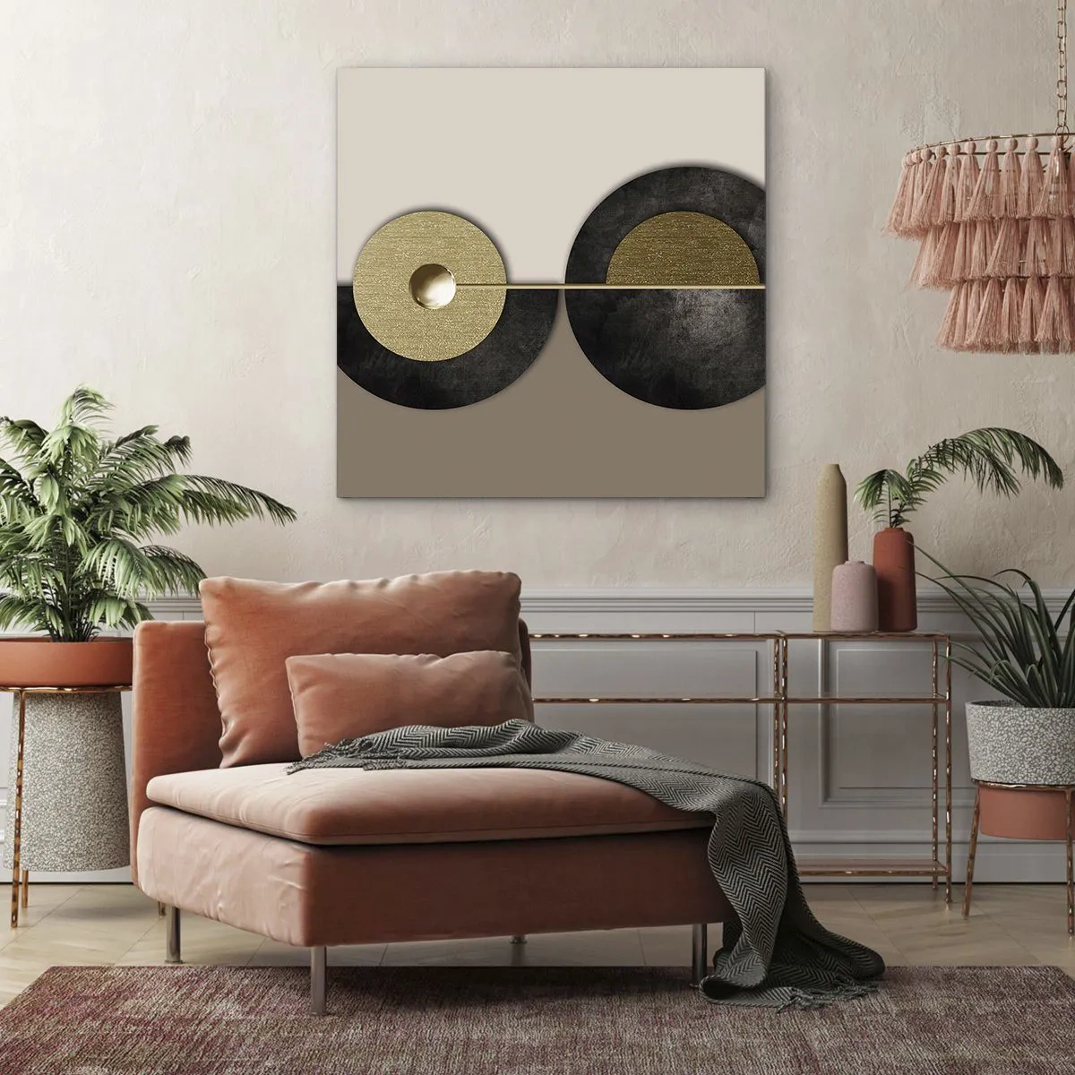 Canvas picture - Variations on Wheel - 40x40 cm