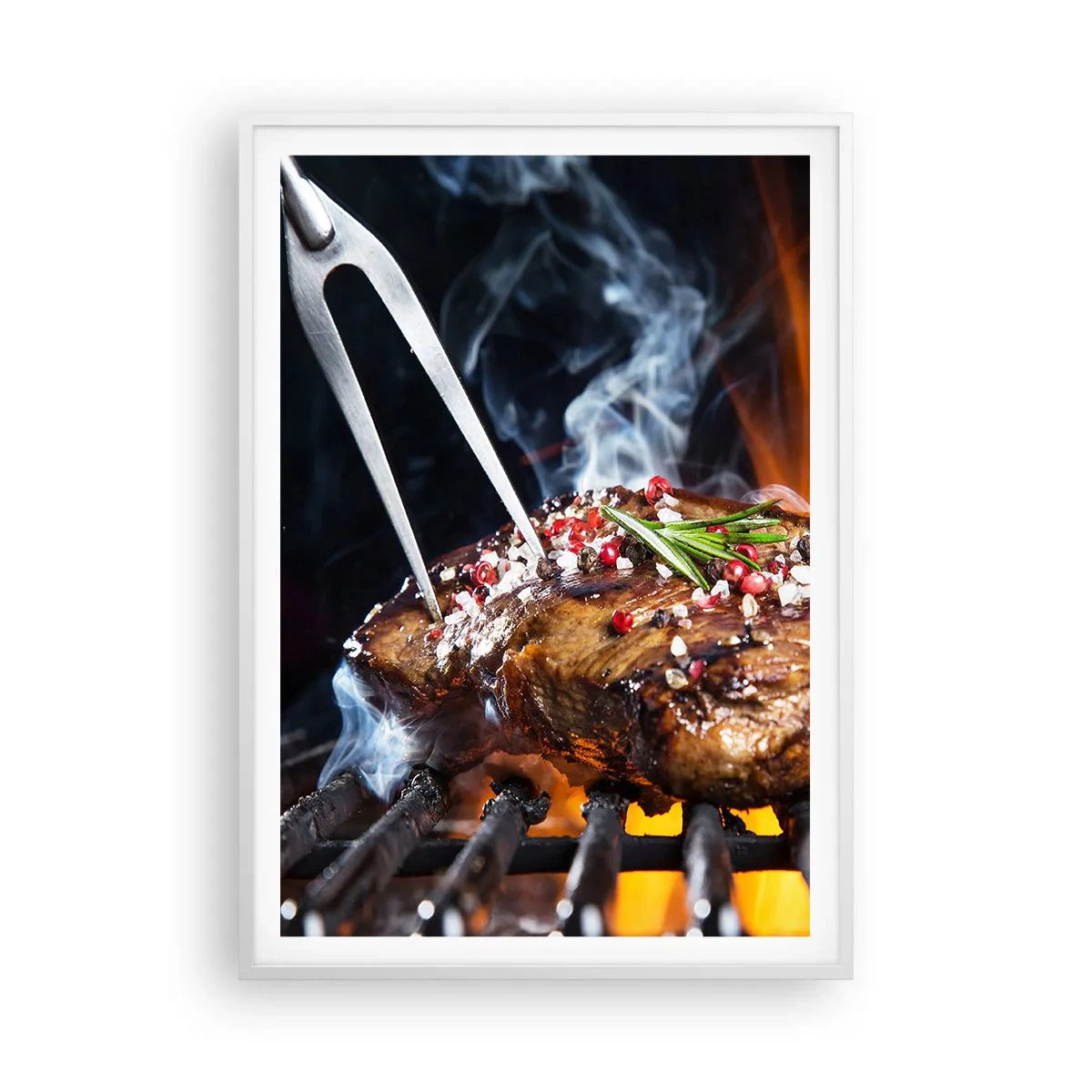 Poster in white frmae - Juicy and Fragrant - 70x100 cm