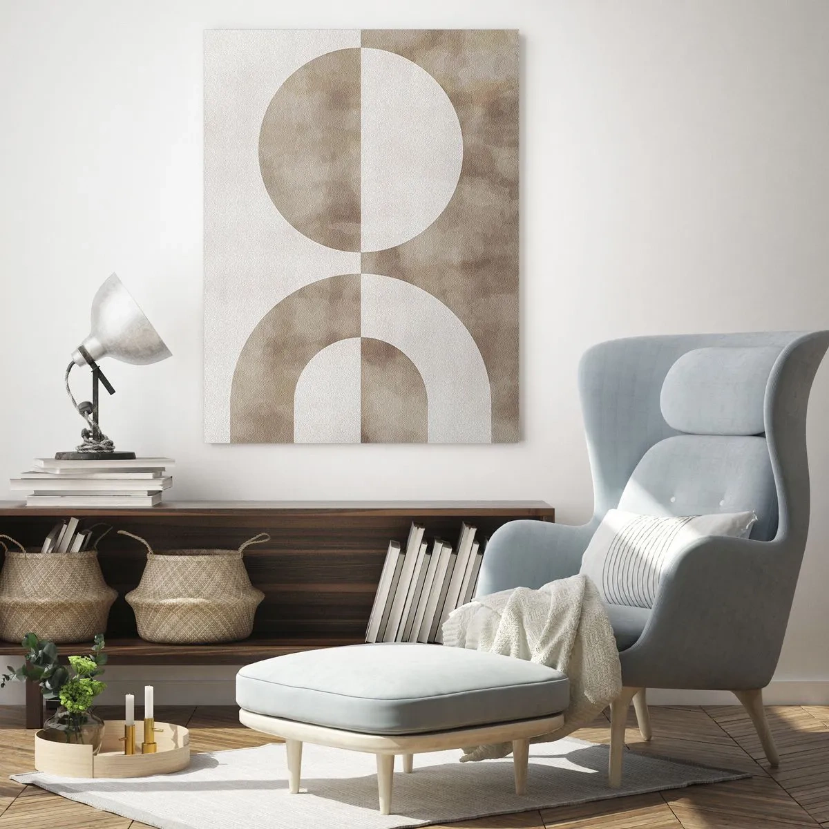 Glass picture - Similarities and Differences - 80x120 cm