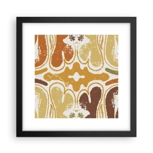 Poster in black frame - Sentimental Abstract - 30x30 cm