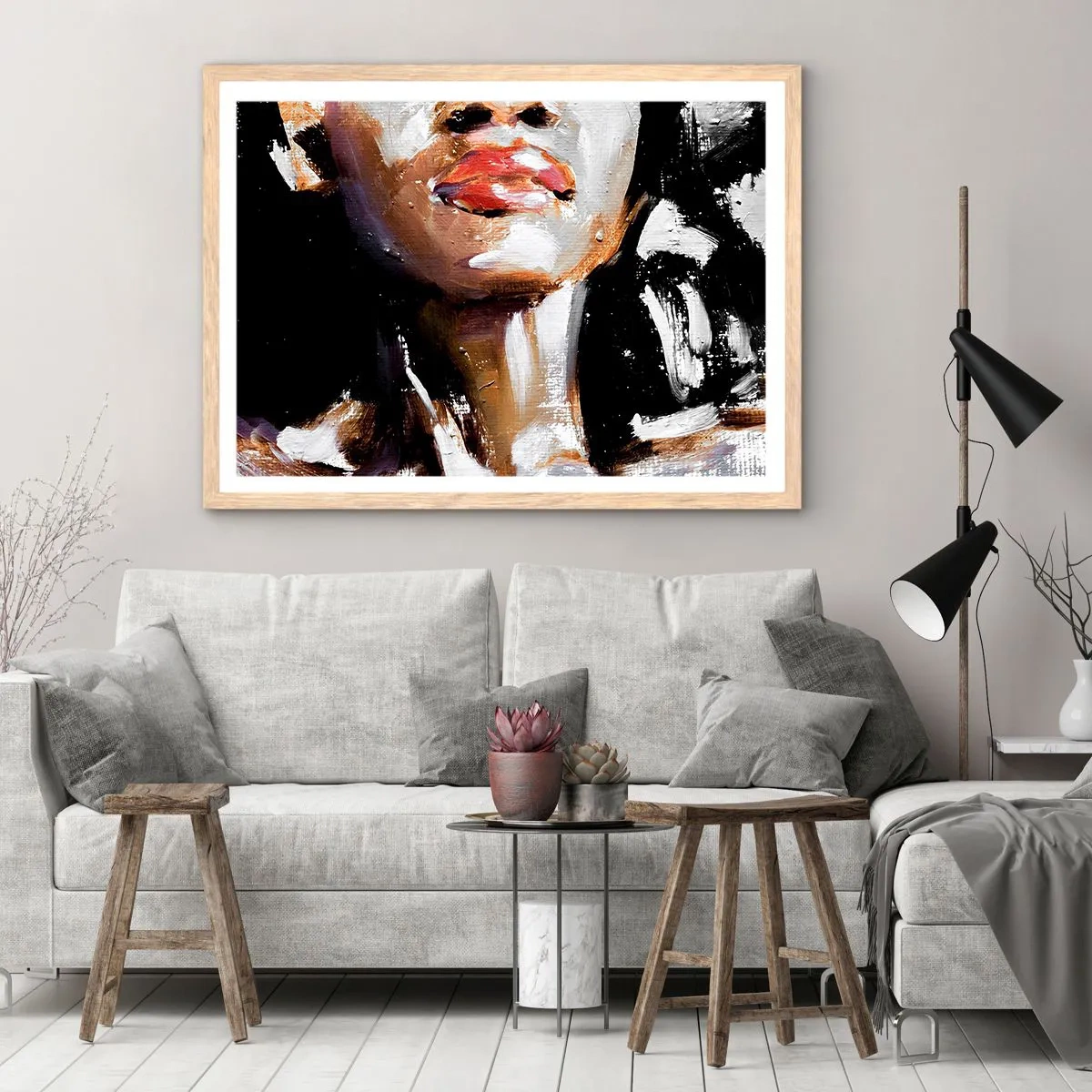 Poster in light oak frame - Pride without Prejudice - 40x30 cm