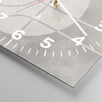 Clock face with numbers