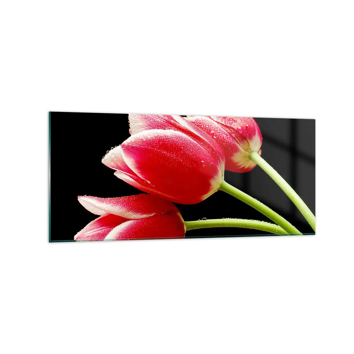 Glass picture - Promise of Pure Love - 120x50 cm