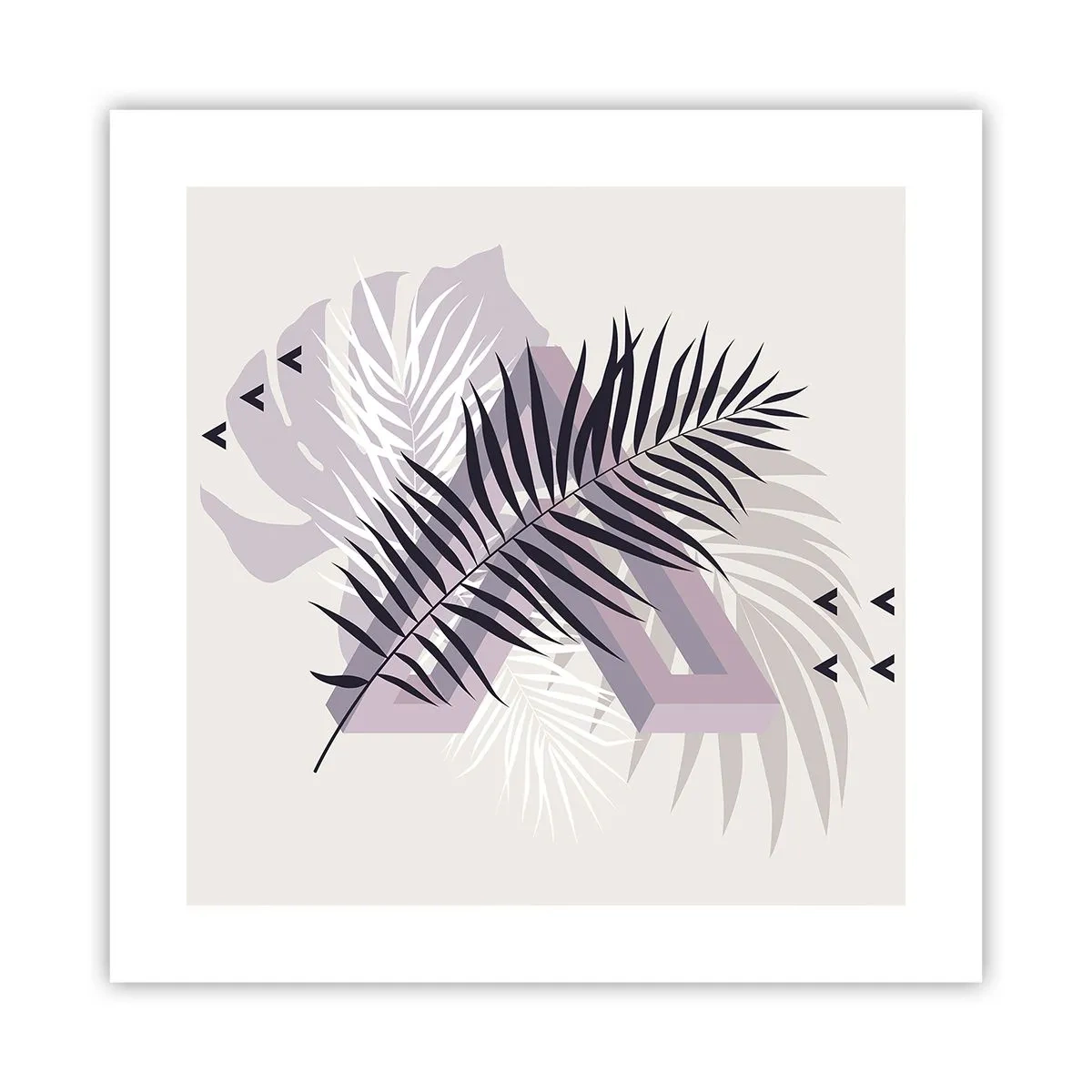 Poster - Shadow of a Shadow - 40x40 cm