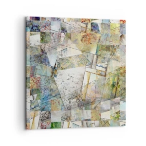 Canvas picture - Geometric Reshuffling - 60x60 cm