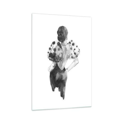 Glass picture - She Passed by - 70x100 cm