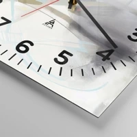 Clock face with numbers