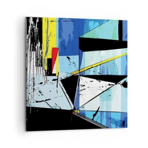 Canvas picture - Looking at the World at an Angle - 50x50 cm