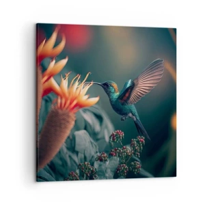 Canvas picture - Really Colourful Life - 50x50 cm