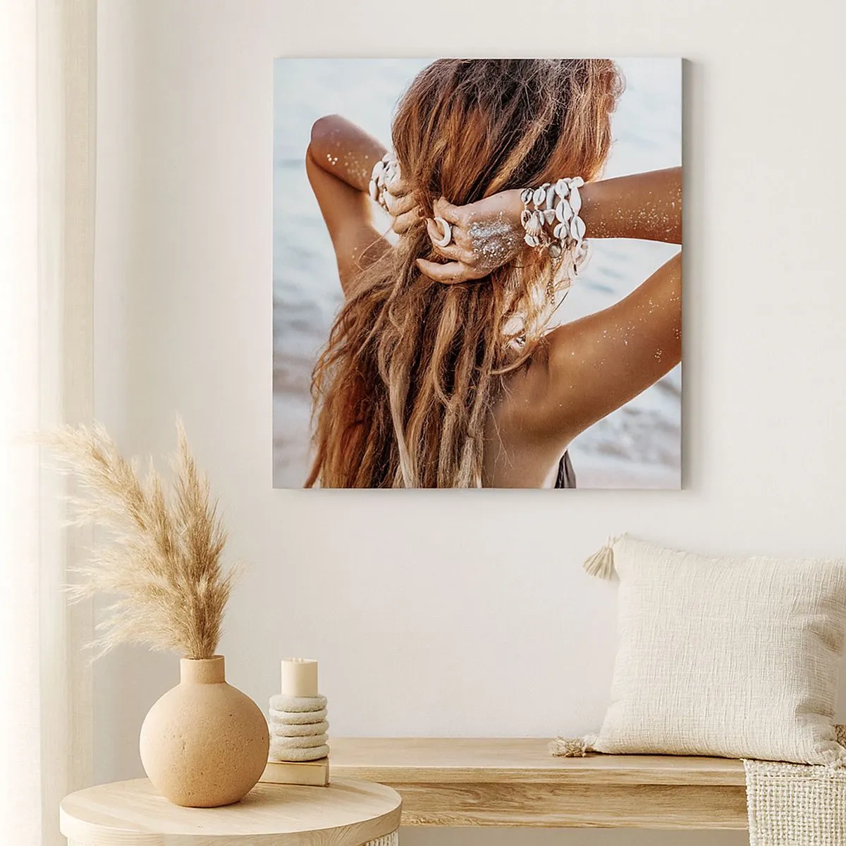 Canvas picture - Sister of Water and Sun - 30x30 cm