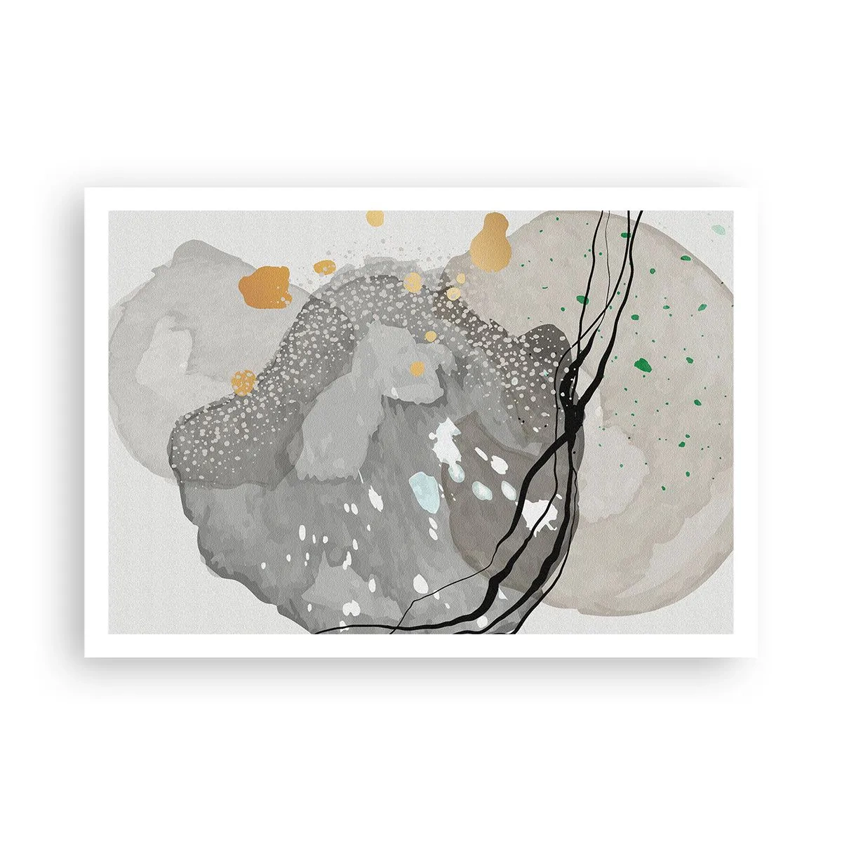 Poster - Organic Composition  - 100x70 cm