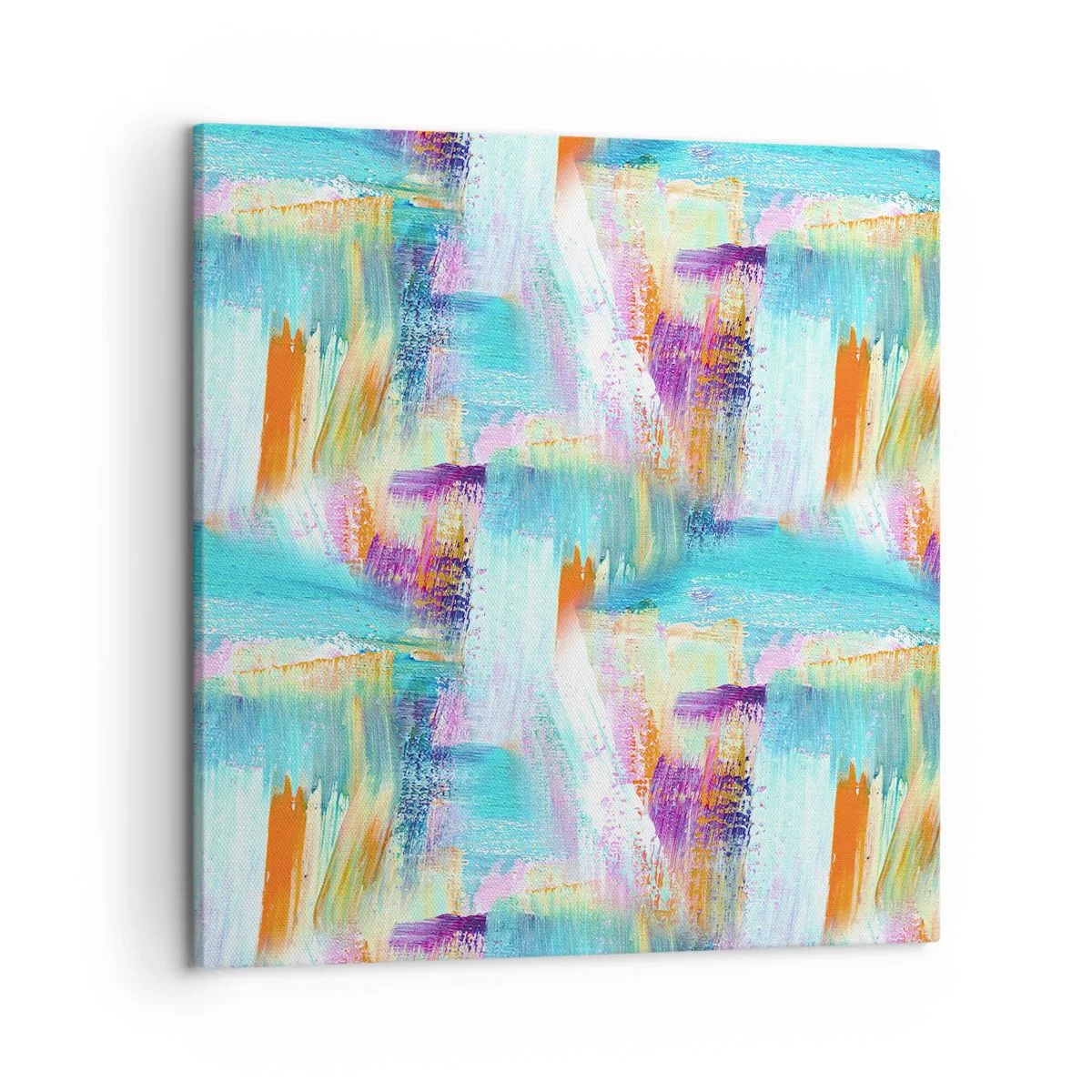 Canvas picture - Cheerfully Interwoven - 50x50 cm