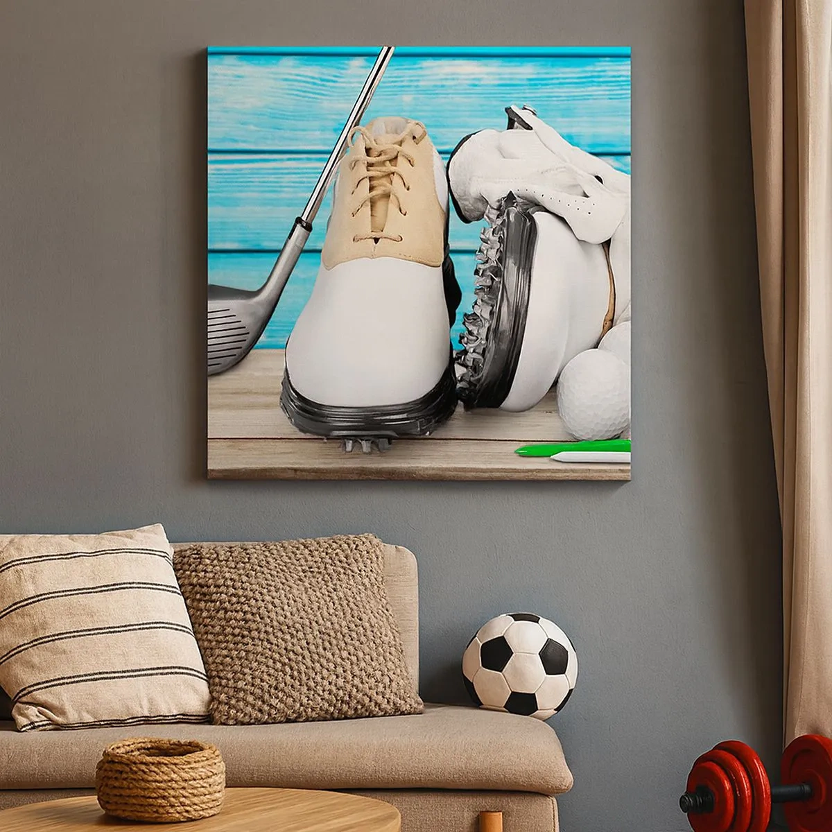 Canvas picture - Everything Is Ready - 30x30 cm