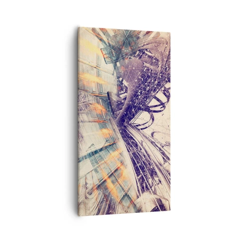 Canvas picture - At High Speed - 55x100 cm