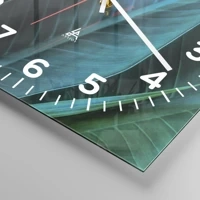 Clock face with numbers