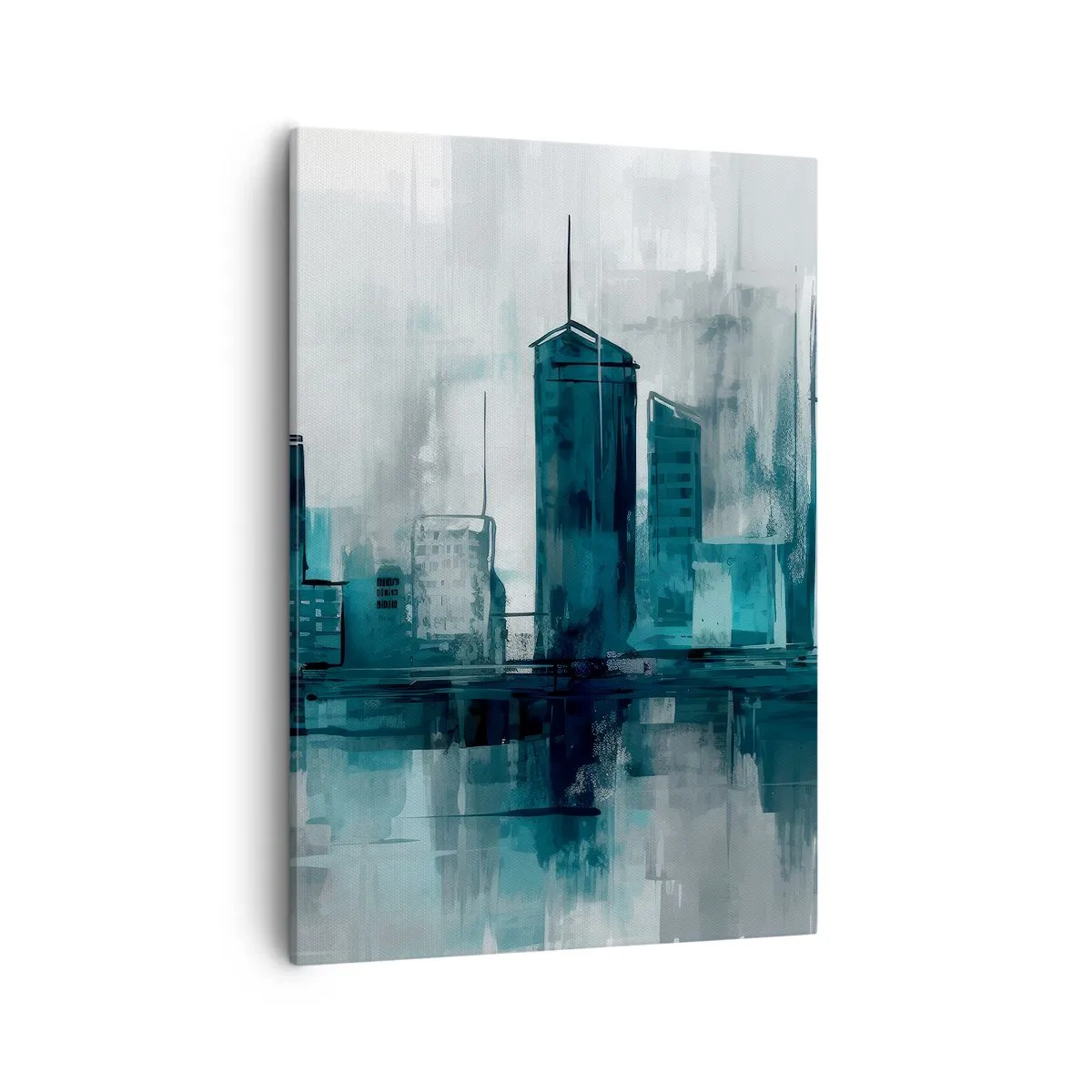 Canvas picture - City in the Colour of Rain - 50x70 cm