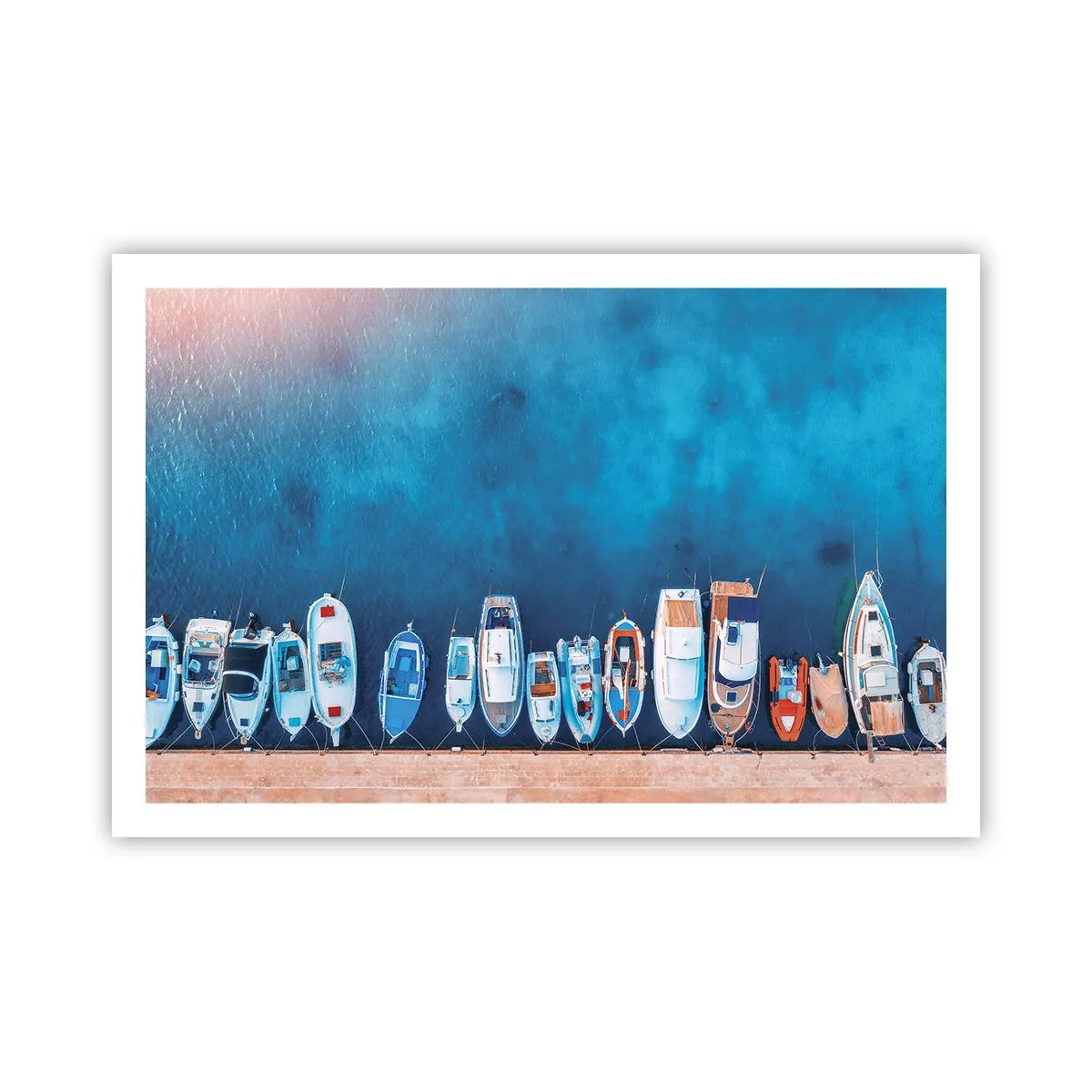 Poster - In One Row - 91x61 cm