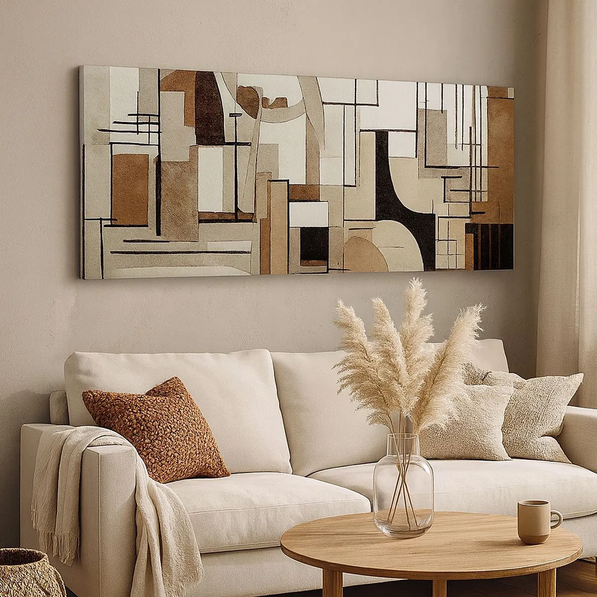 Canvas picture - City Landscape 2.0 - 100x40 cm