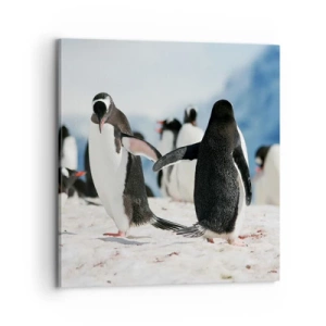 Canvas picture - Dance in the Snow - 70x70 cm