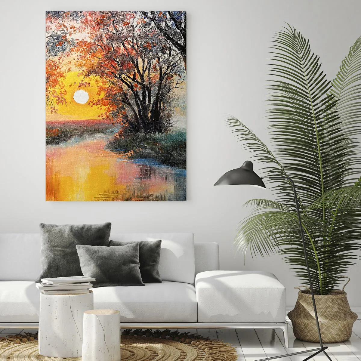 Glass picture - Autumn Impressions - 50x70 cm