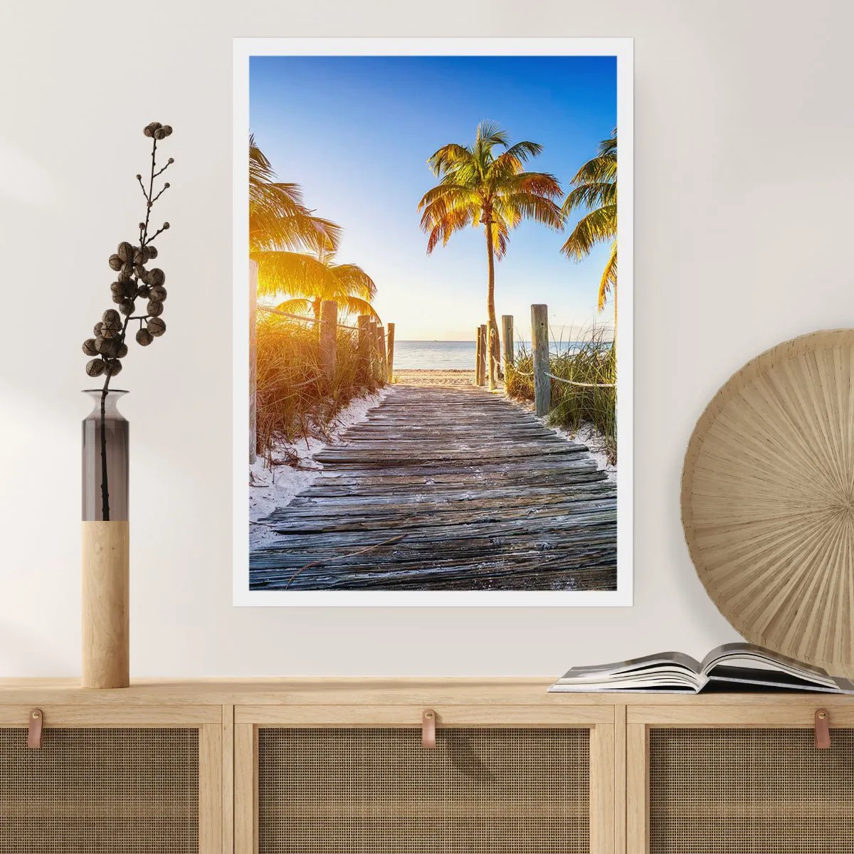 Poster - Straight to Paradise - 61x91 cm