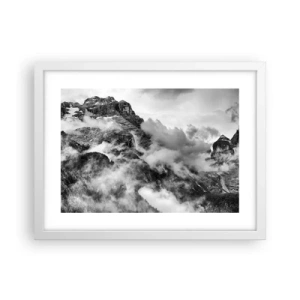 Poster in white frmae - Beautiful and Cruel - 40x30 cm