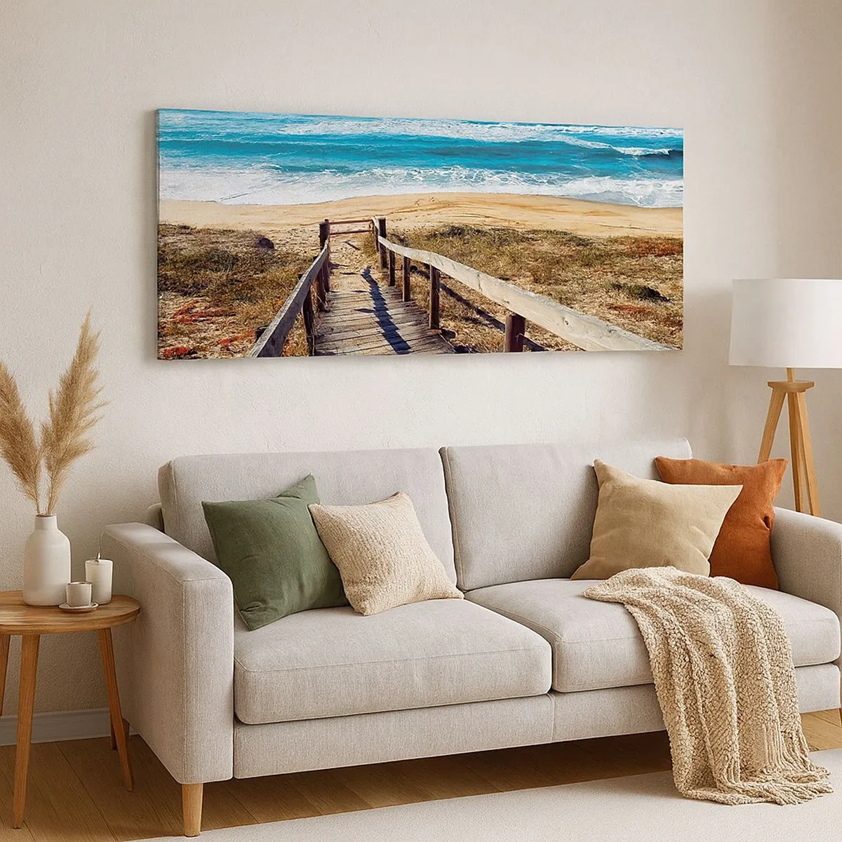 Canvas picture - Run! - 100x40 cm