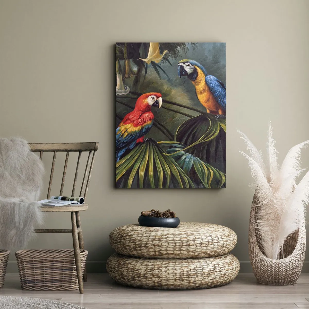 Canvas picture - Romanticism in Tropics - 80x120 cm