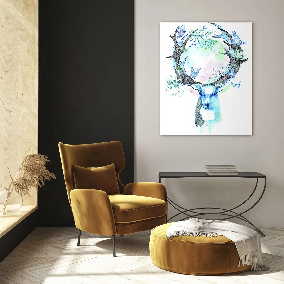 Glass picture - Power and Gentleness of Nature - 70x100 cm