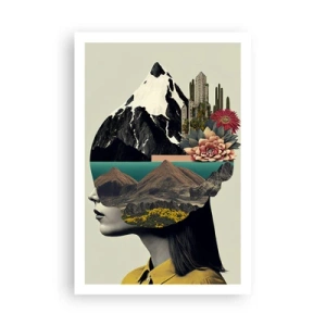 Poster - Woman - Always a Mystery - 61x91 cm