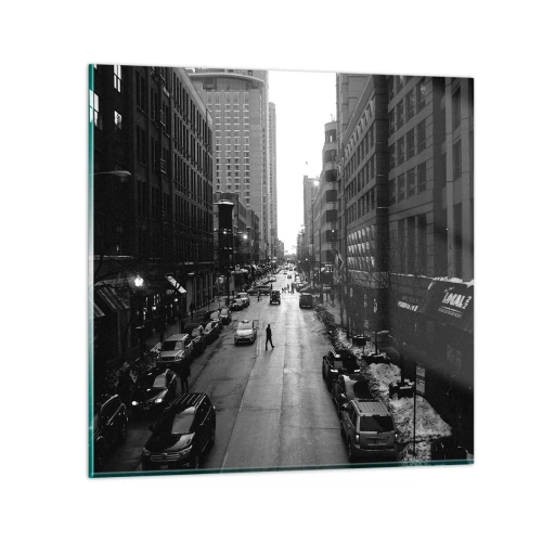 Glass picture - Another Normal Day - 70x70 cm