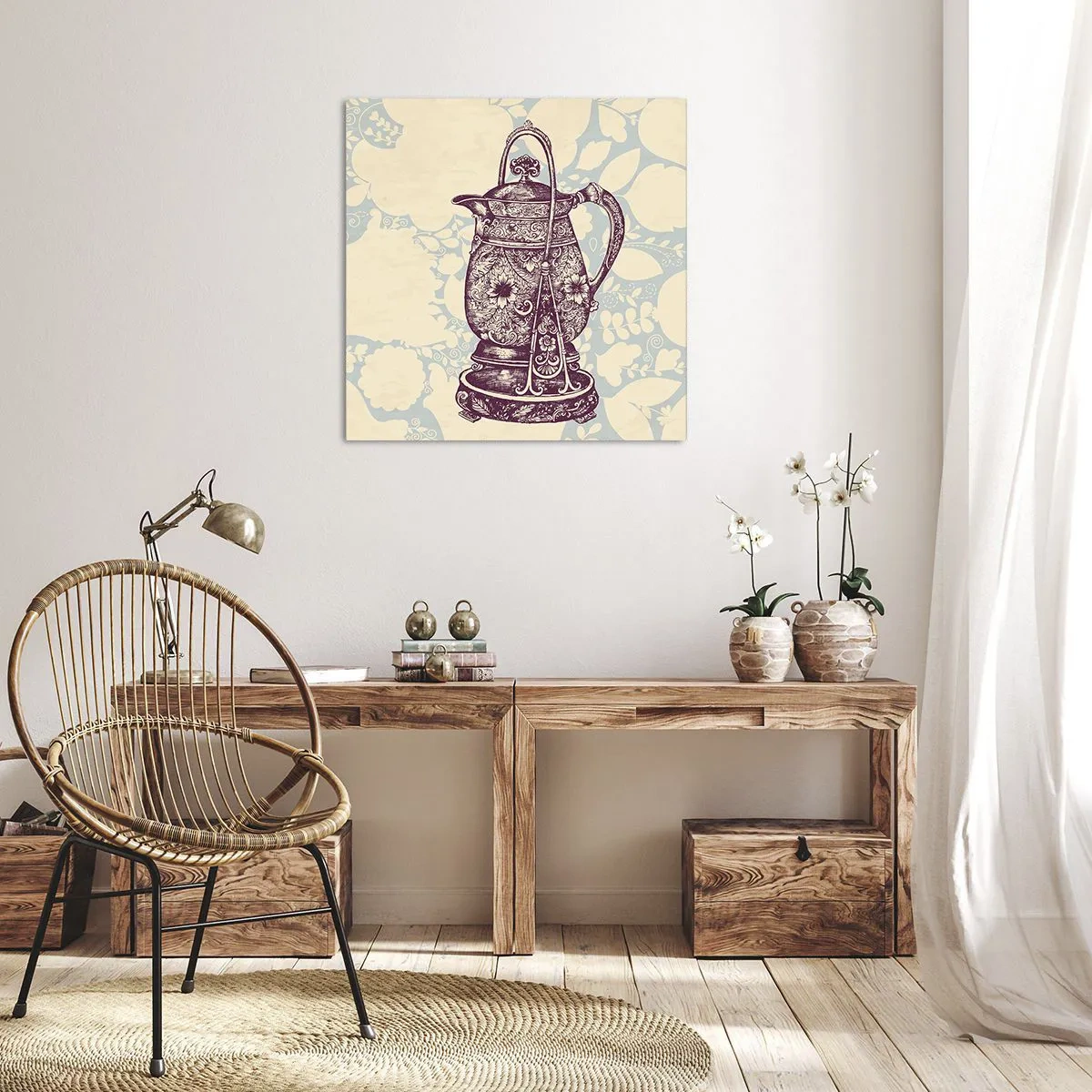 Canvas picture - Beauty of Ordinary Life - 60x60 cm