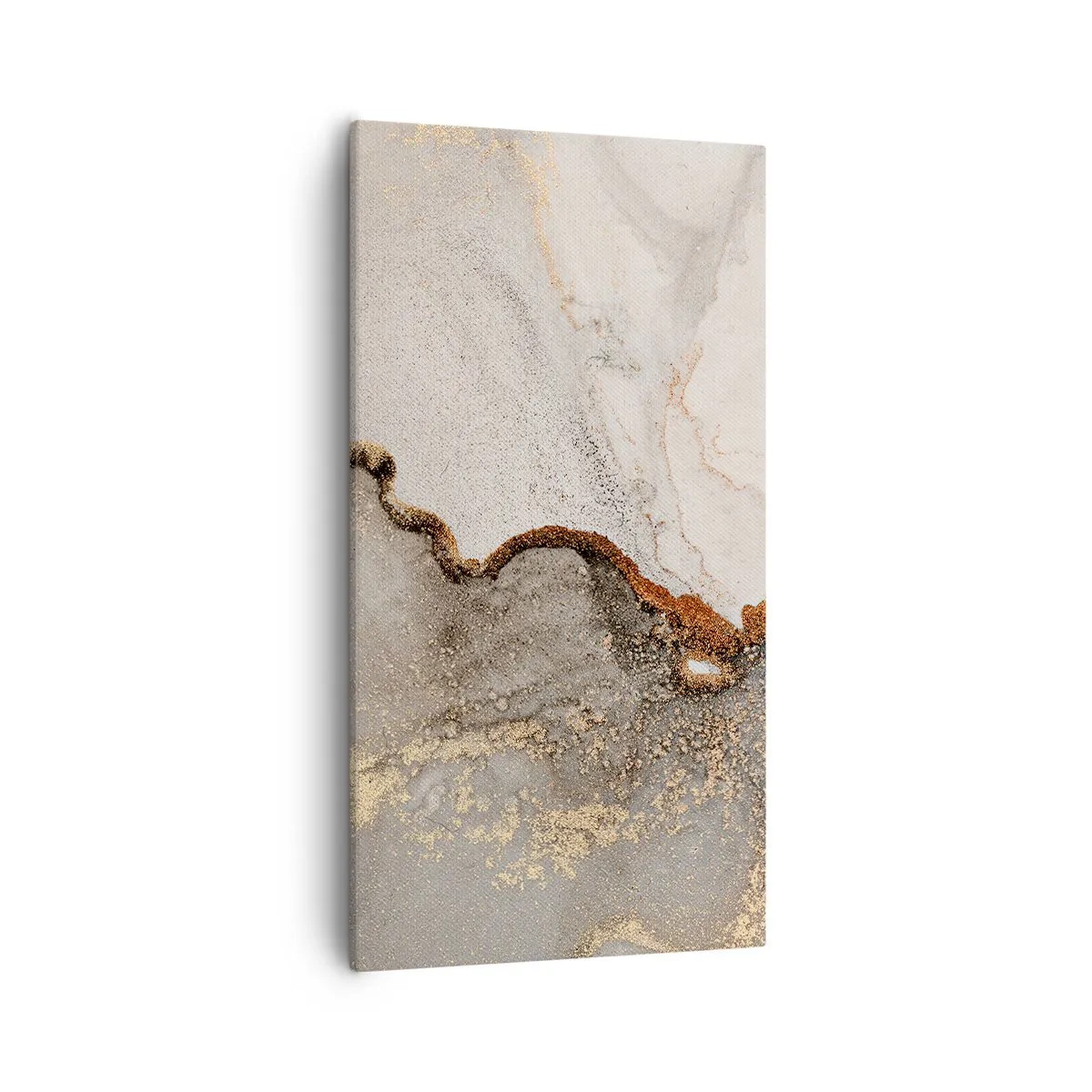 Canvas picture - On the Border of Colours - 55x100 cm