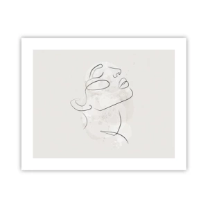 Poster - Outline of Happiness - 50x40 cm