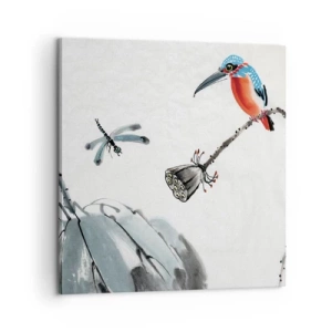 Canvas picture - Life of a Meadow - 60x60 cm