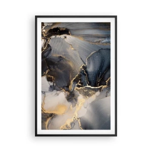 Poster in black frame - Life of a Stone - 61x91 cm